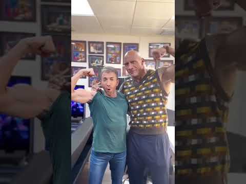 Igualito que @therock 🤣💪🏻 #therock #dwaynejohnson #blackadam #blackadam2022 #ironparadise