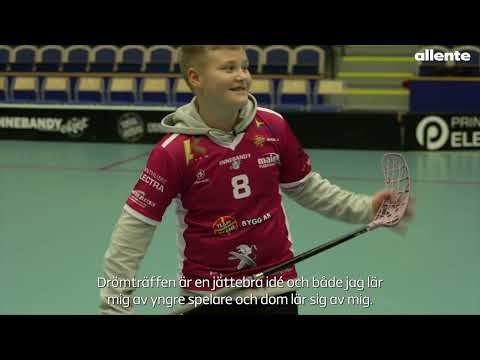 Drömträffen"Mötet på plan" Alvin Nilsson Oxie SK och Ellen Rasmussen Malmö FBC Video 15sec lång