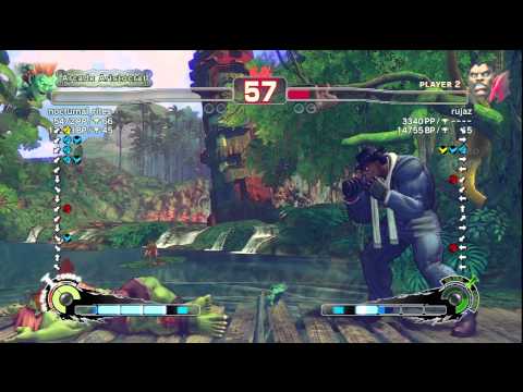 nocturnal_rites- [Blanka] vs. rujaz [Balrog] - PSN SSF4 Arcade Edition