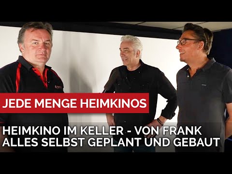 Home theater in the basement – ​​all built and planned by myself. And then the water came...