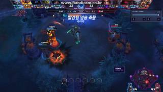 파멸의 탑 우두 한타 (사무로+라그)