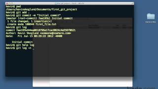 GIT — 11 — lynda Первый коммит