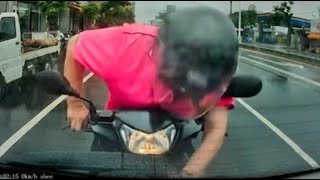 【車禍影片】大白天酒駕，硬凹「沒撞到你的車」