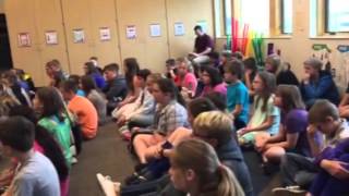 The Crane Wives Visit South Elementary 5th Graders - New Colors