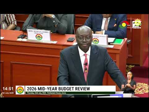 FULL ADDRESS: Finance Minister, Dr. Cassiel Ato Forson delivers the 2026 Mid-Year Budget Review