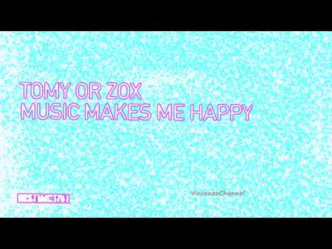 Tomy Or Zox - Music Makes Me Happy (Mainframe Dub) 2001 Promo