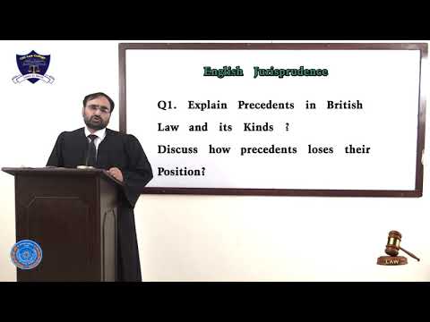 English Jurisprudence Lecture-4