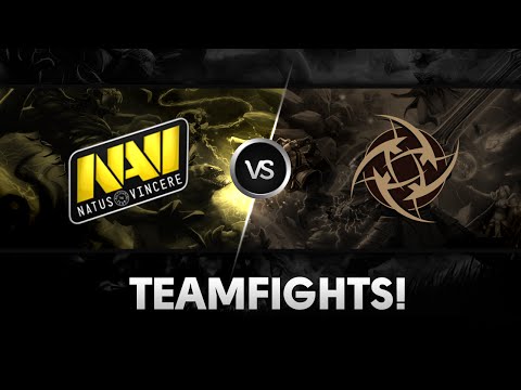 Teamfights! by Na`Vi vs NiP @ D2CL V