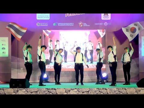 151115 J.U.S.T. cover BTS - Dope @Thailand Korea Friendship Festival 2015