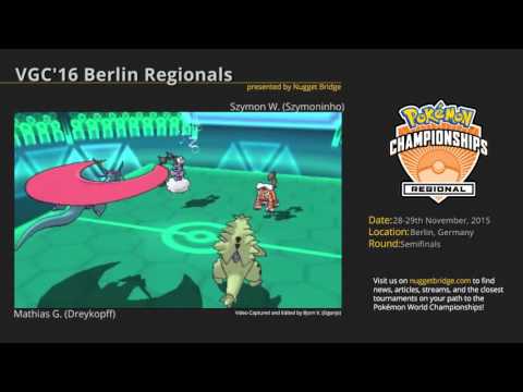 VGC'16 Berlin Regional Semifinals - Mathias G. (Dreykopff) vs Szymon W. (Szymoninho)