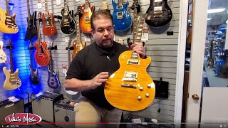 Video thumbnail for Product Highlight of the Gibson Slash Les Paul Appetite Amber Burst Guitar by Willis Music & Buddy Roger's Music