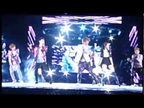 120818 SMTOWN LWT III in Seoul SNSD TaeTiSeo & EXO - DJ Got Us Falling In Love Again [Saeko2PM]