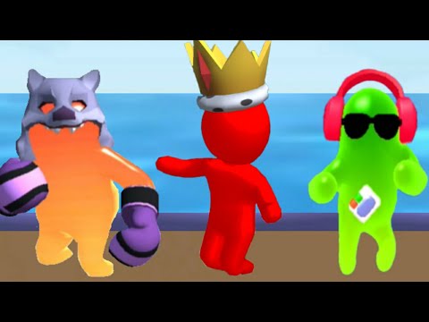 JELLY RUNNER 3D vs COLOR RUN STICKMAN 3D vs JOIN BLOB CLASH 3D