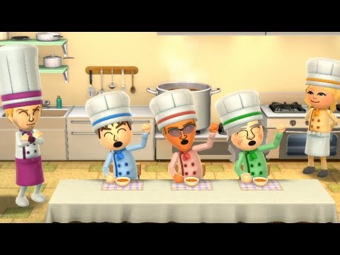 Wii Party U Battle of The Minigames (Master Difficulty )Binz vs Joana vs Olga vs Barry