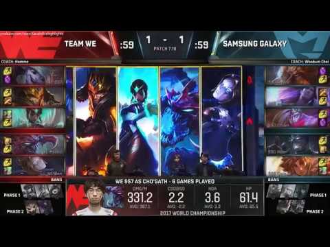 WE vs SSG HighLight Bán Kết CKTG 2017 Game 3 | Full All highLights