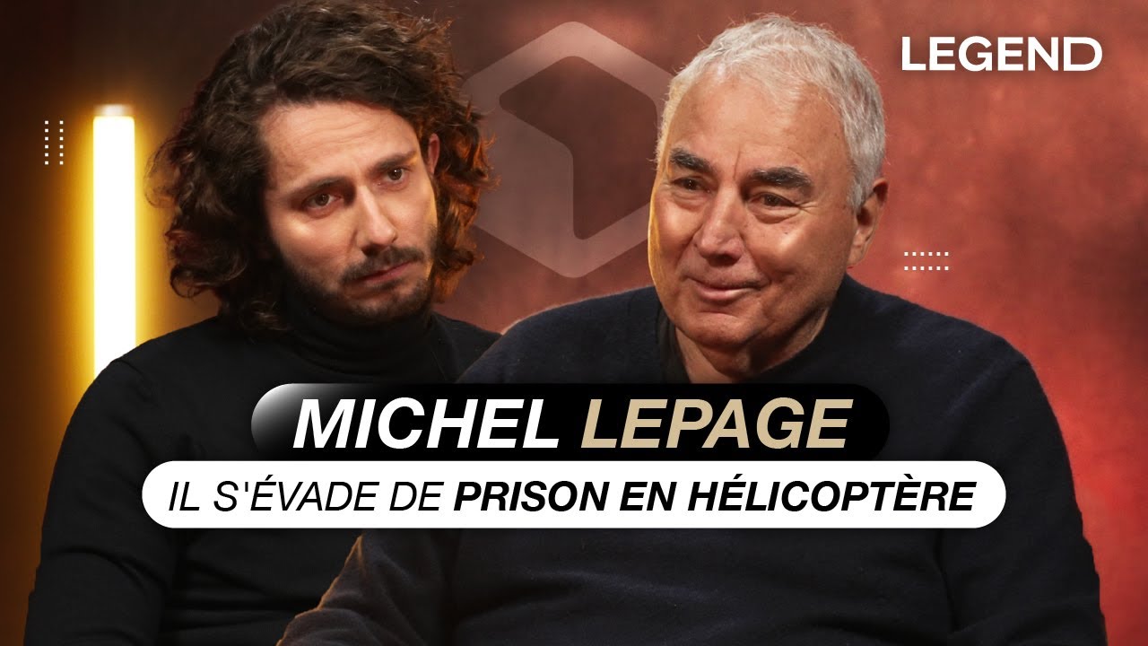 IL S’ÉVADE DE PRISON EN HÉLICOPTÈRE : MICHEL LEPAGE, L'UN DES PLUS GROS BRAQUEURS FRANÇAIS