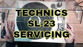Video thumbnail for Technics SL-23: Full Service and Demonstration by Turntable Guy