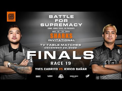 Sharks Invitational | Finals | Race to 19  | December 22, 2022
