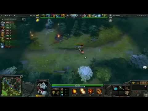 Alliance vs Na'Vi Grand Final Game 1 of 5 The International 3
