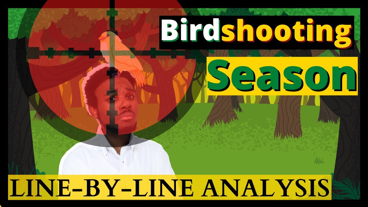 Birdshooting Season || CSEC ENGLISH B POETRY LESSON