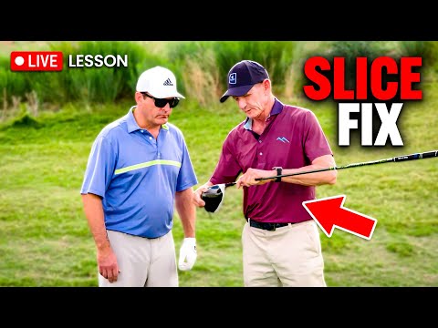 Tiger's Former Coach Hank Haney Fixes A Bad Slice LIVE!