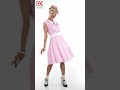 Pink 50er kjole video