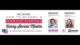 How To Be A Market Expert Using Social Media & Inbound Marketing Tools with Guest, Shalimar Albanese