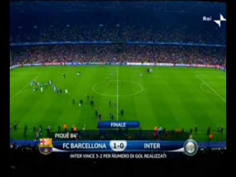 barcellona -inter 1-0 (inter in finale)