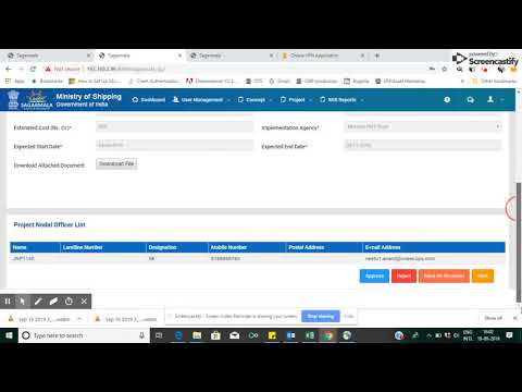 MIS Tool Video Manual- Concept sent for revision
