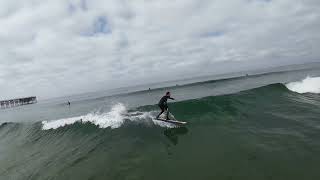 03/04/26 09:17 - 09:48 Pacific Beach Surf at Crystal Pier San Diego Complete Raw Unedited Surfing 4k