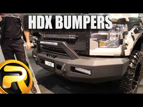Westin HDX Front Bumpers at SEMA 2015