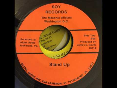 the masonic allstars - stand up - rare washington dc gospel funk 45 on soy