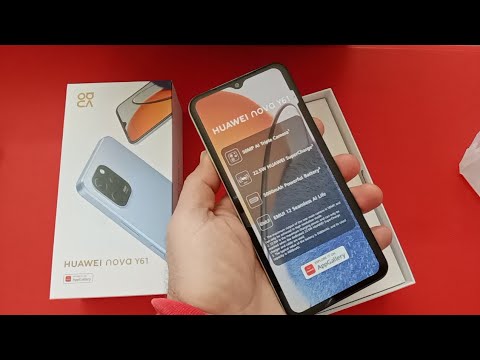 unboxing Huawei Nova Y61(new model 2023), review, test camera