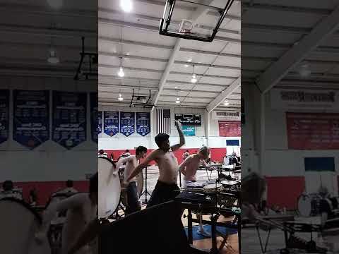Blue Knights Percussion Ensemble 2022 "Broken" Rack Cam - Dakota Godinez, Jack Link, Matt Litwinski
