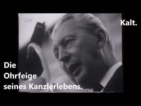 Kanzler Kiesinger: Die Ohrfeige seines Lebens