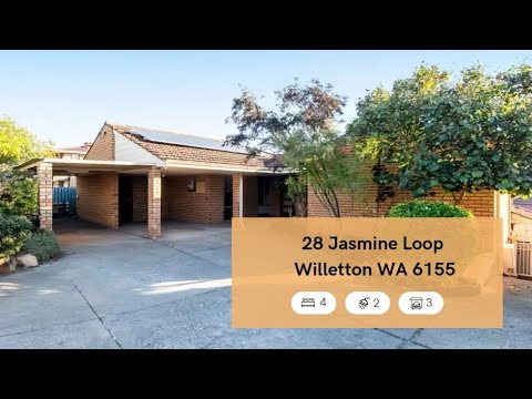 28 Jasmine Loop, Willetton, WA 6155, 5 રૂમ, 2 બાથરૂમ, House