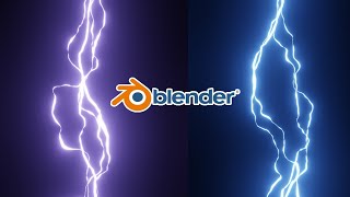 如何在Blender中制作动漫闪电光束！简单的视觉特效教程！