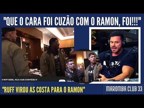 CARIANI MOSTRA RUFF DIESEL SENDO HOSTIL COM O RAMON