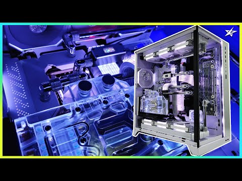 All white? Intel 12thi9-12900K, RTX3090 Custom Water-Cooled PC!