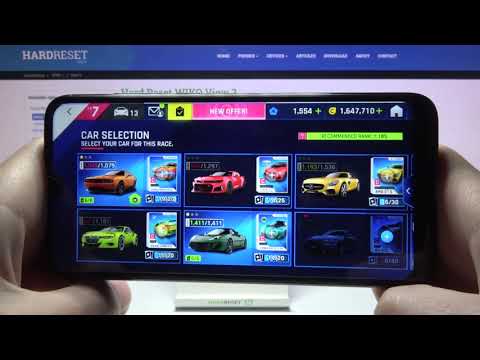 Gameplay of Asphalt 9 on Wiko View 3 – Gaming Test