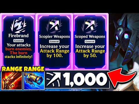1000 ATTACK RANGE KINDRED: Infinite Stacking On-Hit Burns | ARAM Mayhem