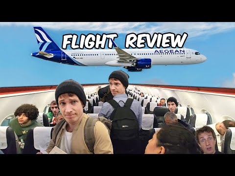 Aegean Airlines Flights | Baggage, Meals, Experience and Review ✈️