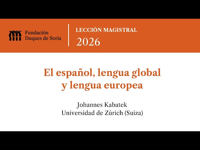 Vídeo relacionado con Noventa años de Orígenes del español (Diachronica Hispanica)