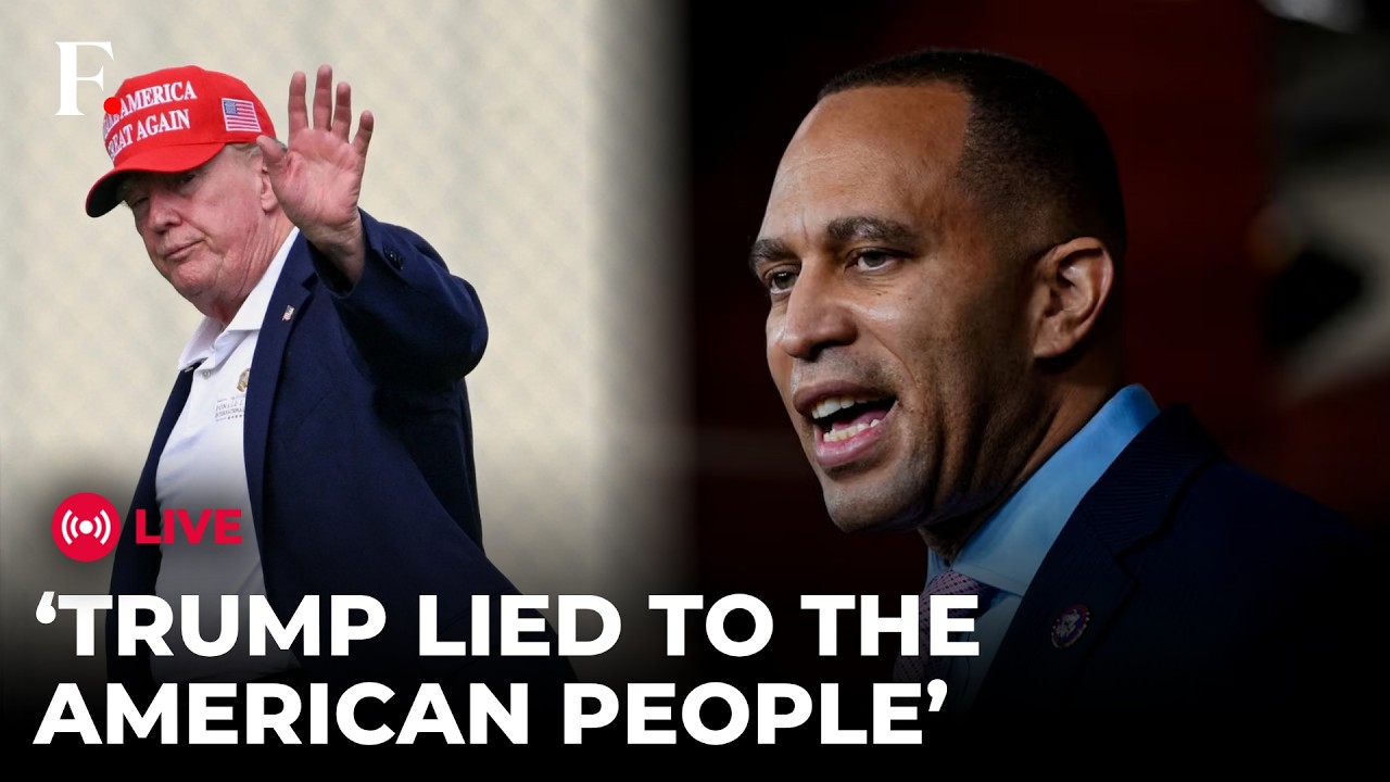 Jeffries LIVE: Hakeem Jeffries Slams Donald Trump | ICE Detention Center Conditions Revealed