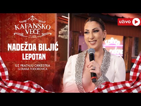 NADEZDA BILJIC - LEPOTAN | UZIVO |ORK  ACE STOJNEVA| 2023 | KAFANSKO VECE