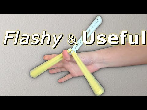 Whip Rollover Tutorial - (Beginner) Butterfly Knife Trick