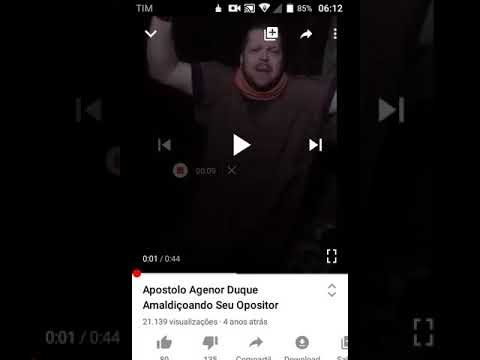 Os Frutos DO FALSO PROFETA AGENOR DUQUE