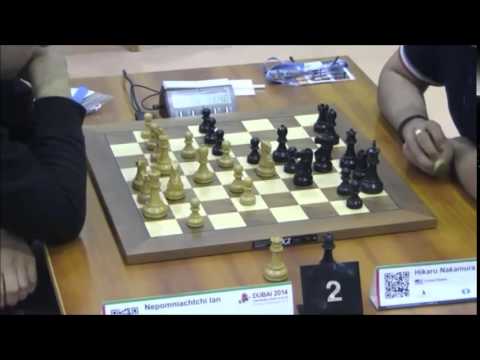 Ian Nepomniachtchi vs H. Nakamura World Dubai Chess Blitz 2014