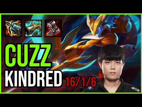 CUZZ - KINDRED vs. GRAVES Jungle | KR CHALLENGER | PATCH 11.1