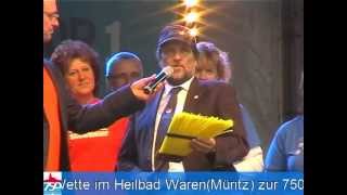 preview picture of video 'Die Wette zum Müritzschwimmen am 03. August 2013 im Heilbad Waren (Müritz).'